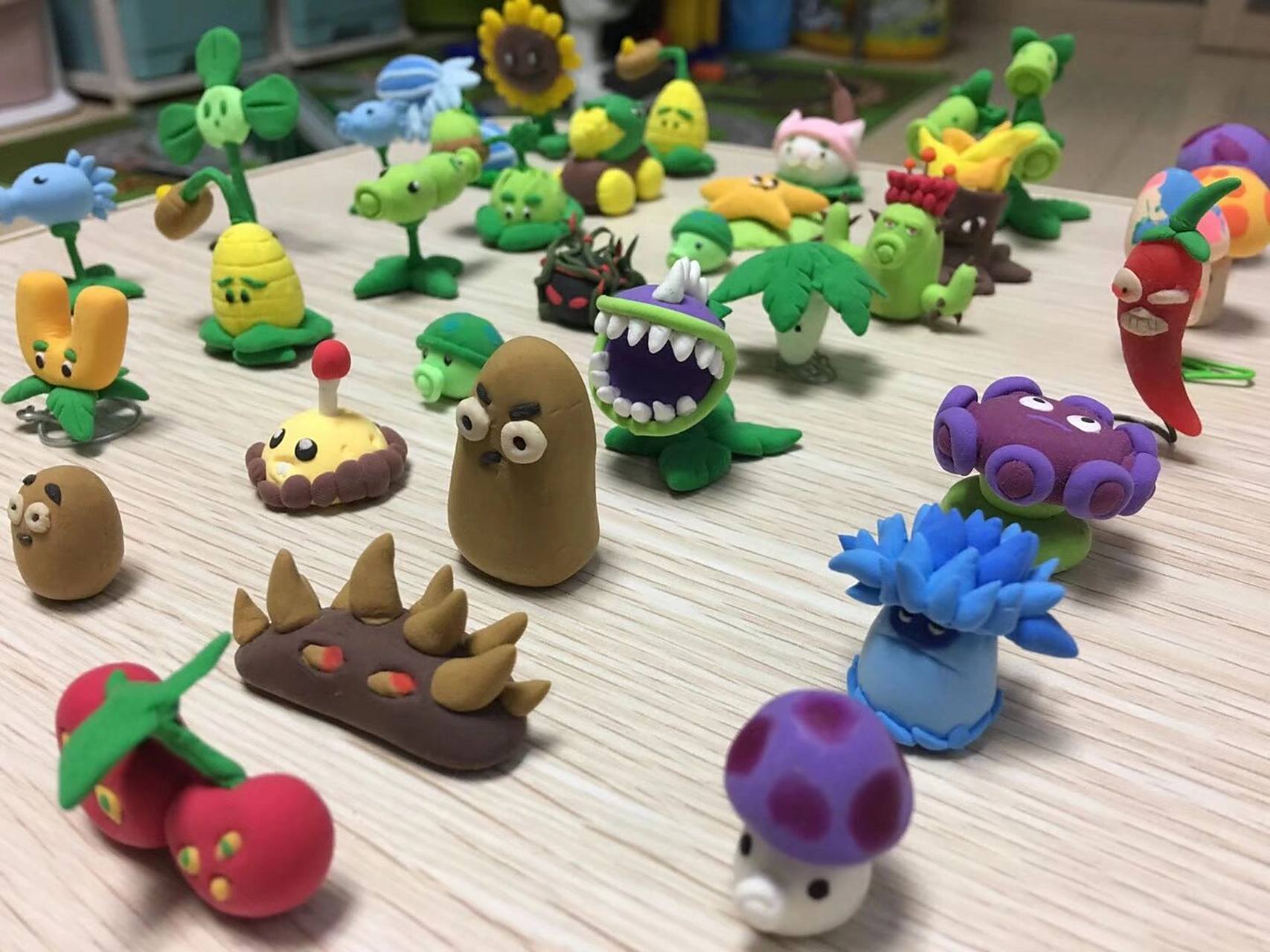 植物大战僵尸 彩泥版