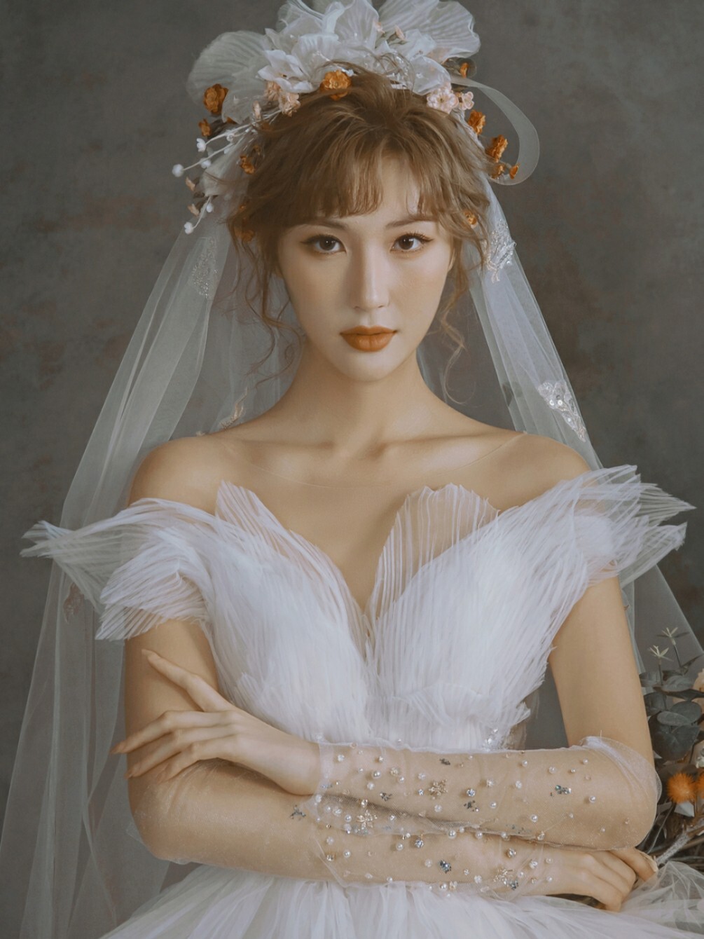 森系少女新娘造型 清新减龄,仙气十足!