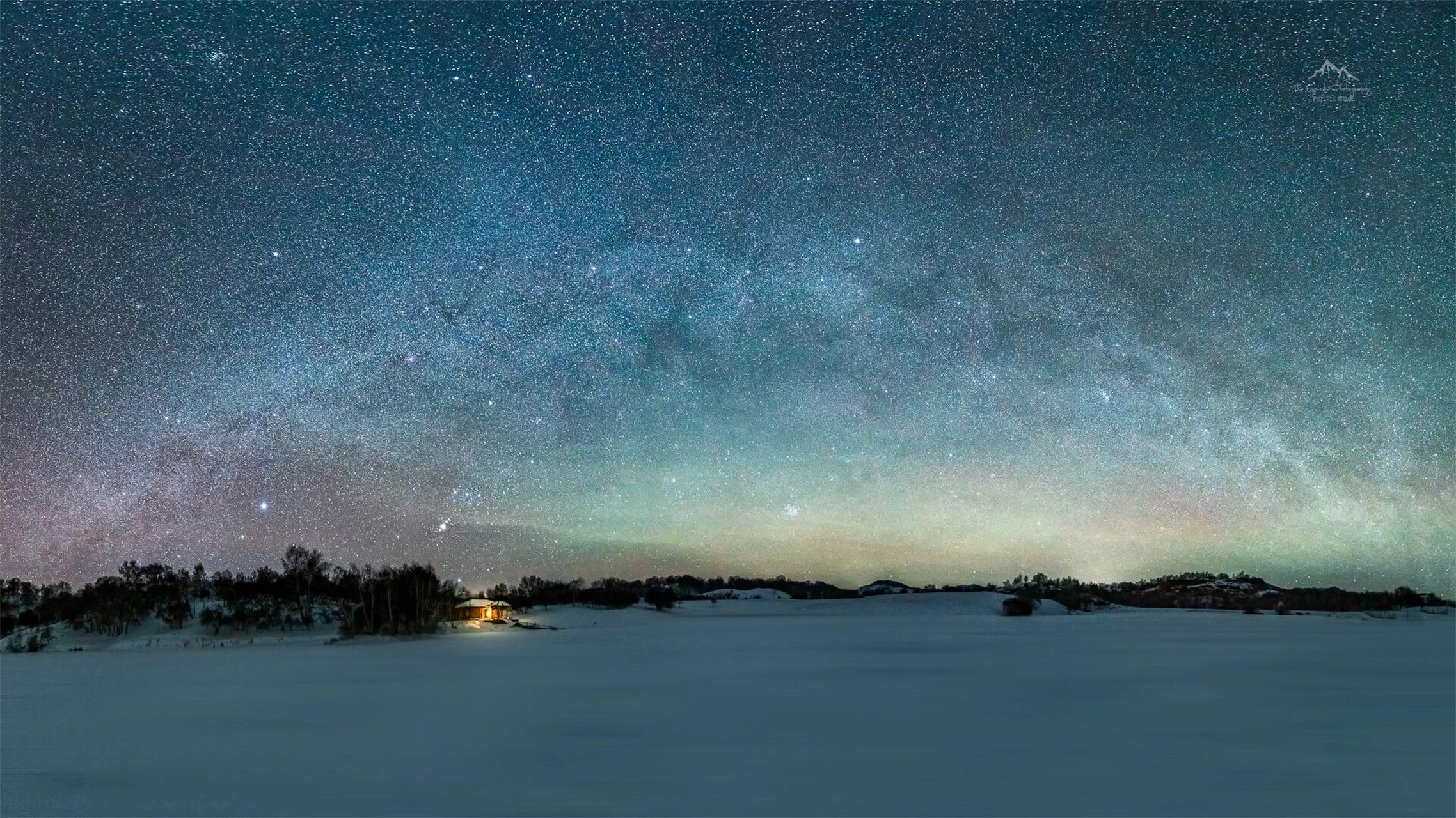 冬日观星| 冰雪之上的那些璀璨星空 图11566 图21566『雪落