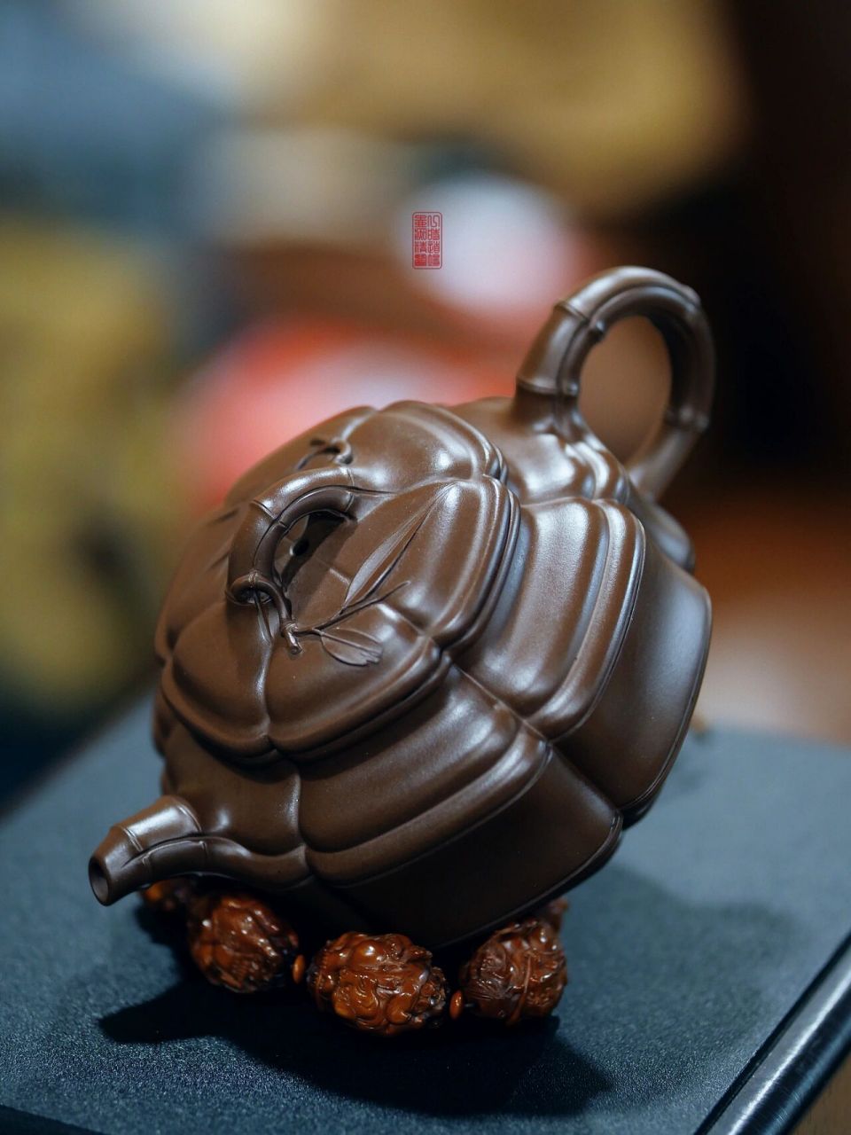 劝你不要错过的紫砂壶顶配 《六方抽角双线竹鼓》国家级研究员级(正