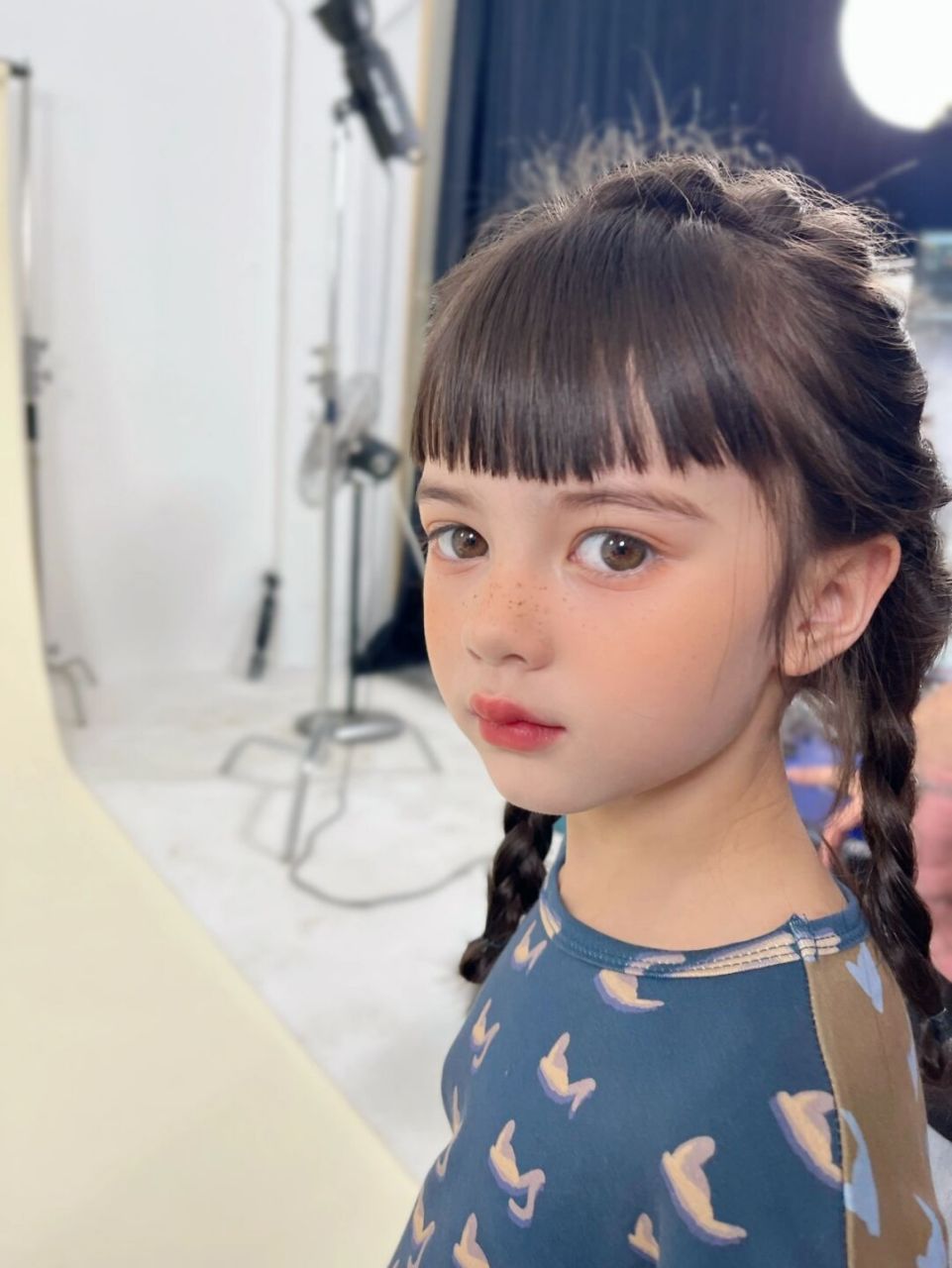 以假乱真的雀斑妆[笑哭]#骗你生女儿# #混血宝宝# #萌娃# #雀斑女孩