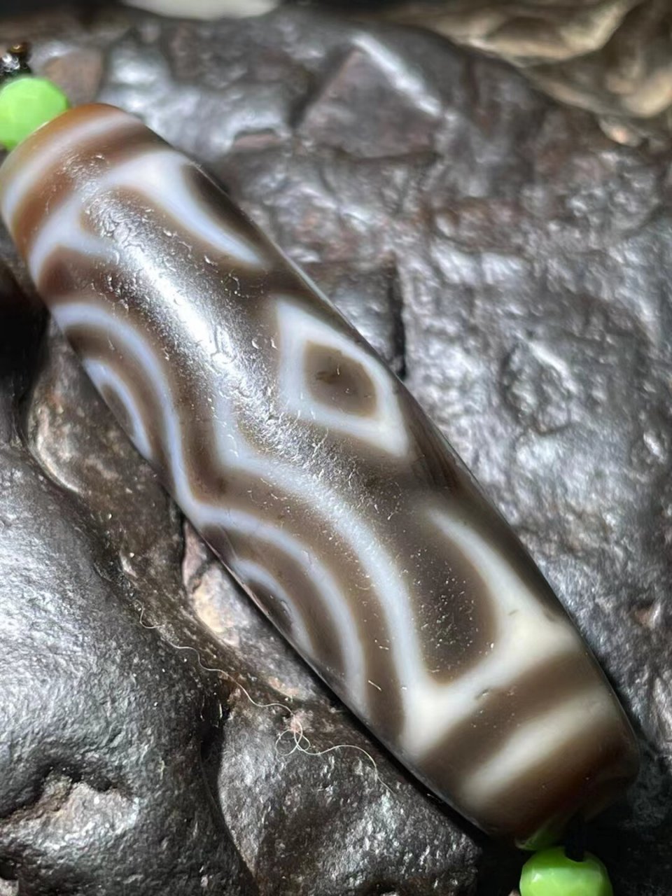 小卢至纯龙眼天珠 佛教的真髓,天珠之王,能辨世上的真伪,所求皆如愿