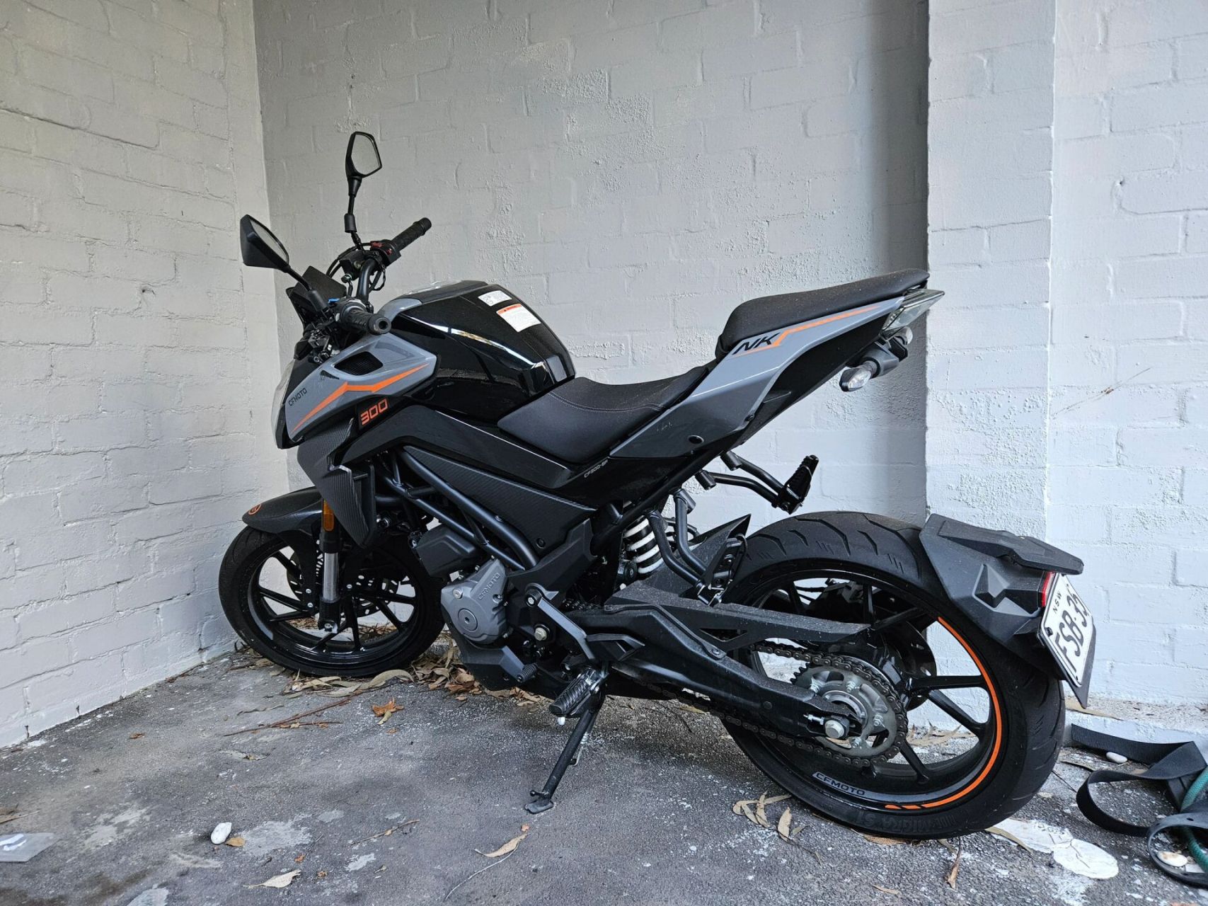 sold/已售悉尼二手摩托车nk250 春风nk250 舒适街车 450公里纯新车