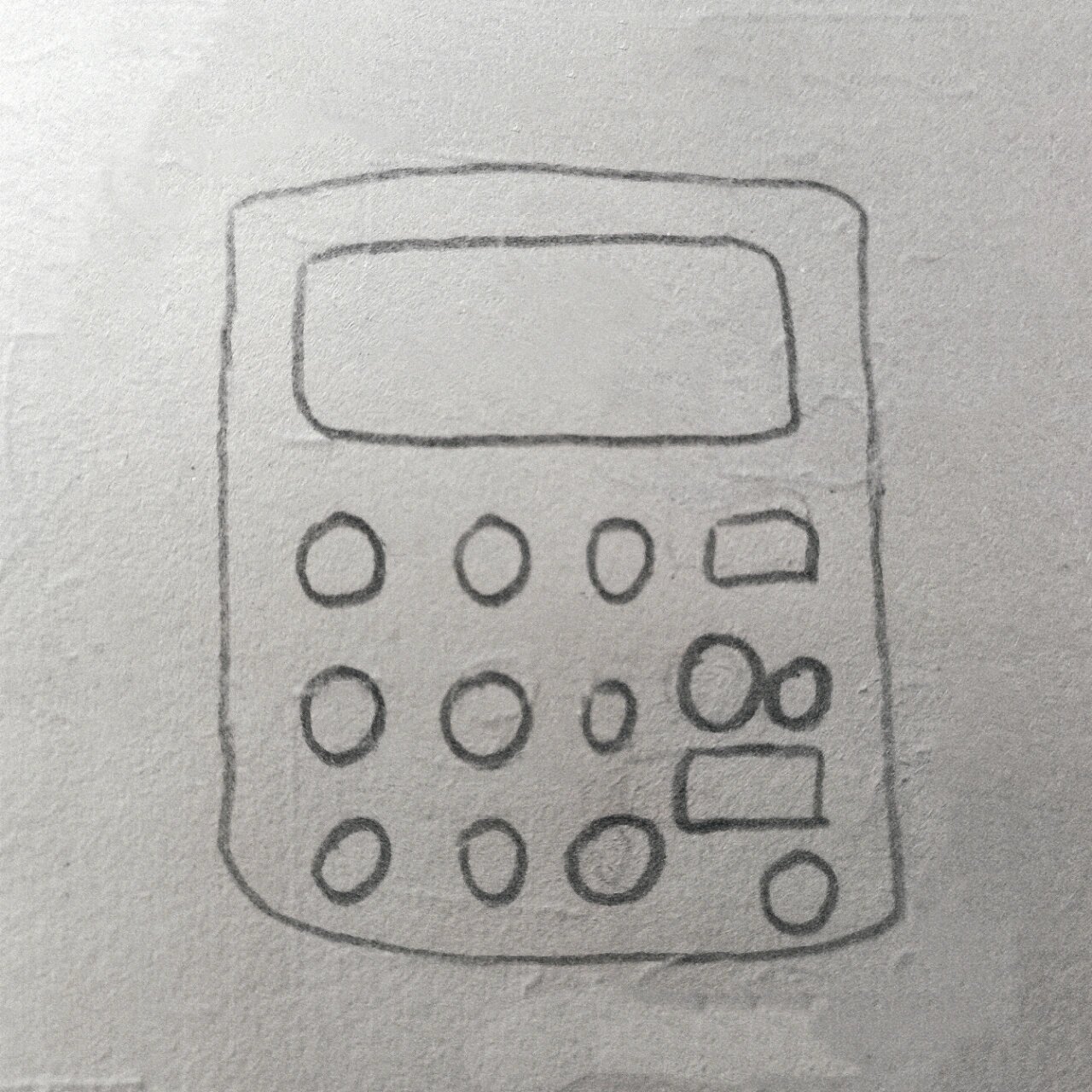 简笔画③ 是简单计算器