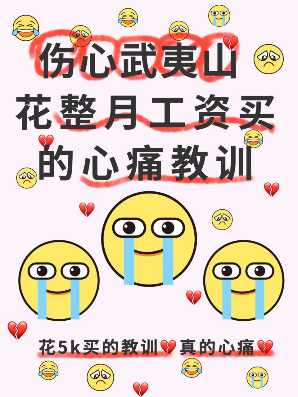 在武夷山交了5k智商税92真的心痛6015 96市内交通 7815