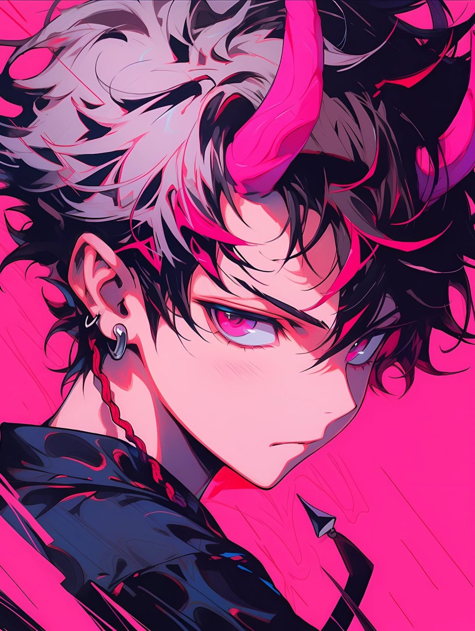 92男生头像|粉色妖怪漫画系