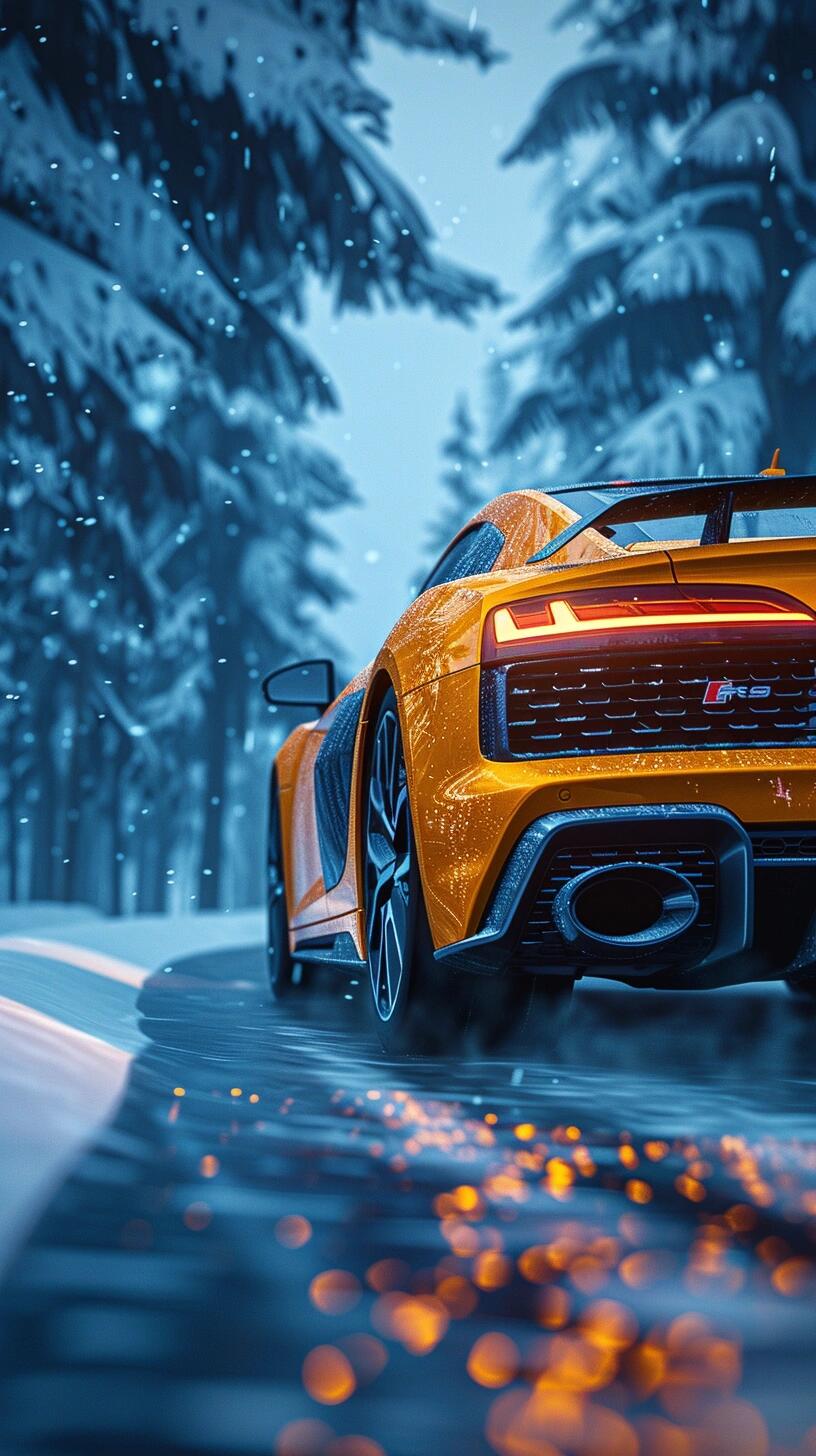 周末福利,奥迪r8壁纸,来留下你们想要的爱车