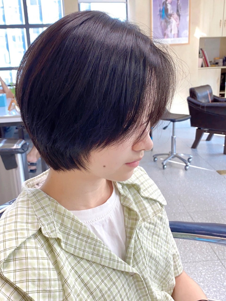 女生淄鱼头 女生日系气质发型鲻鱼头 剪完分分钟掰弯闺蜜的帅气鲻鱼头