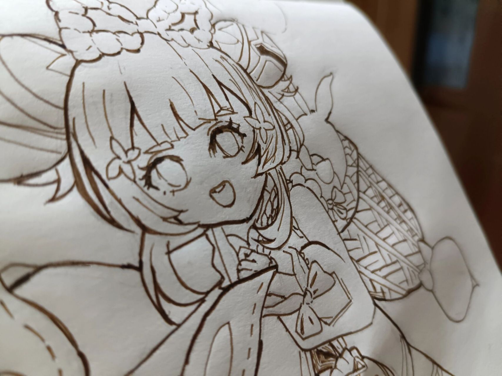 原神瑶瑶绘画 草系萝莉奶妈:瑶瑶