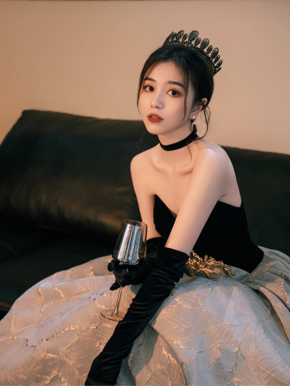 鞠婧祎同款礼服生日写真～黑天鹅公主女神94 黑天鹅之梦～生日写真