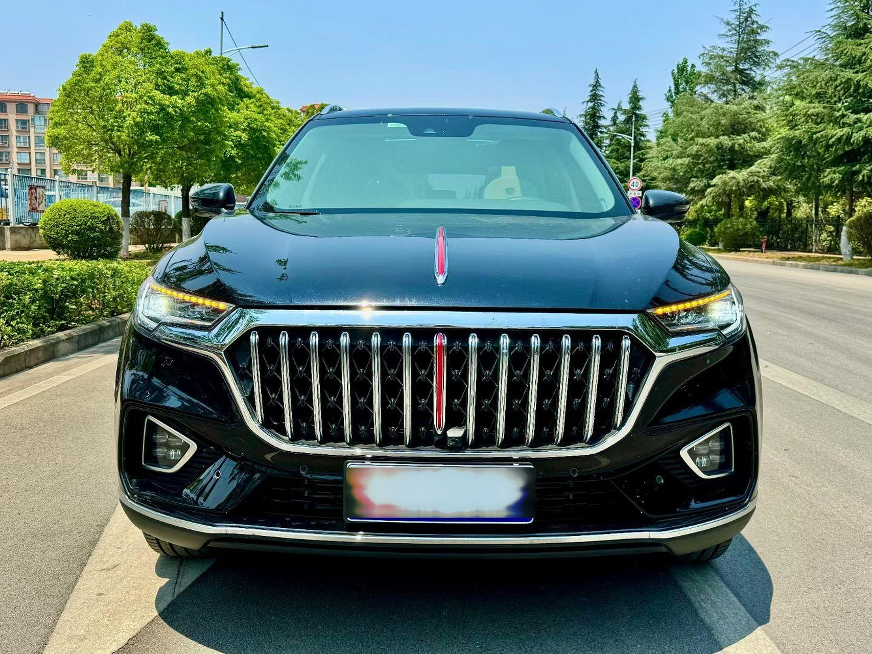 新到极品红旗hs5 最牛国产suv车型,高配红旗～hs5,2022年3月上牌,2022