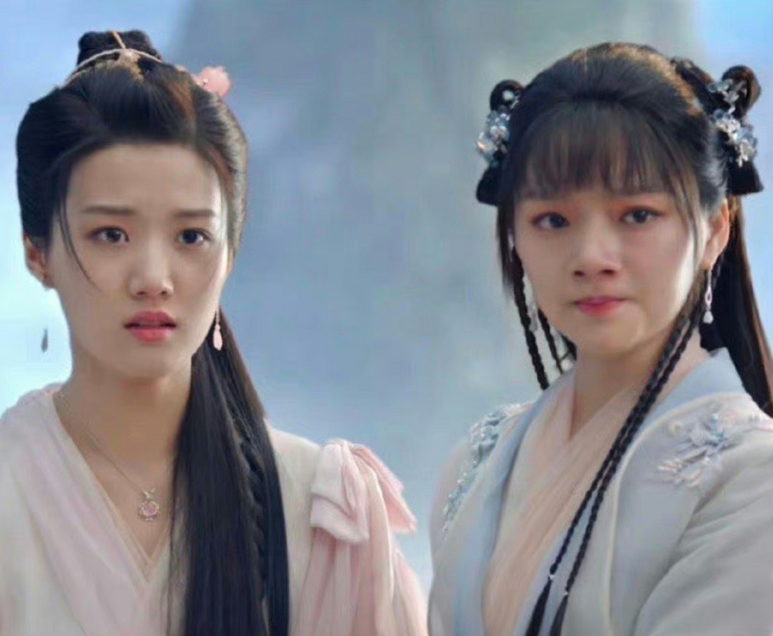 任敏,卢昱晓同框《玉骨遥》剧照曝光,女主和女三谁更美?