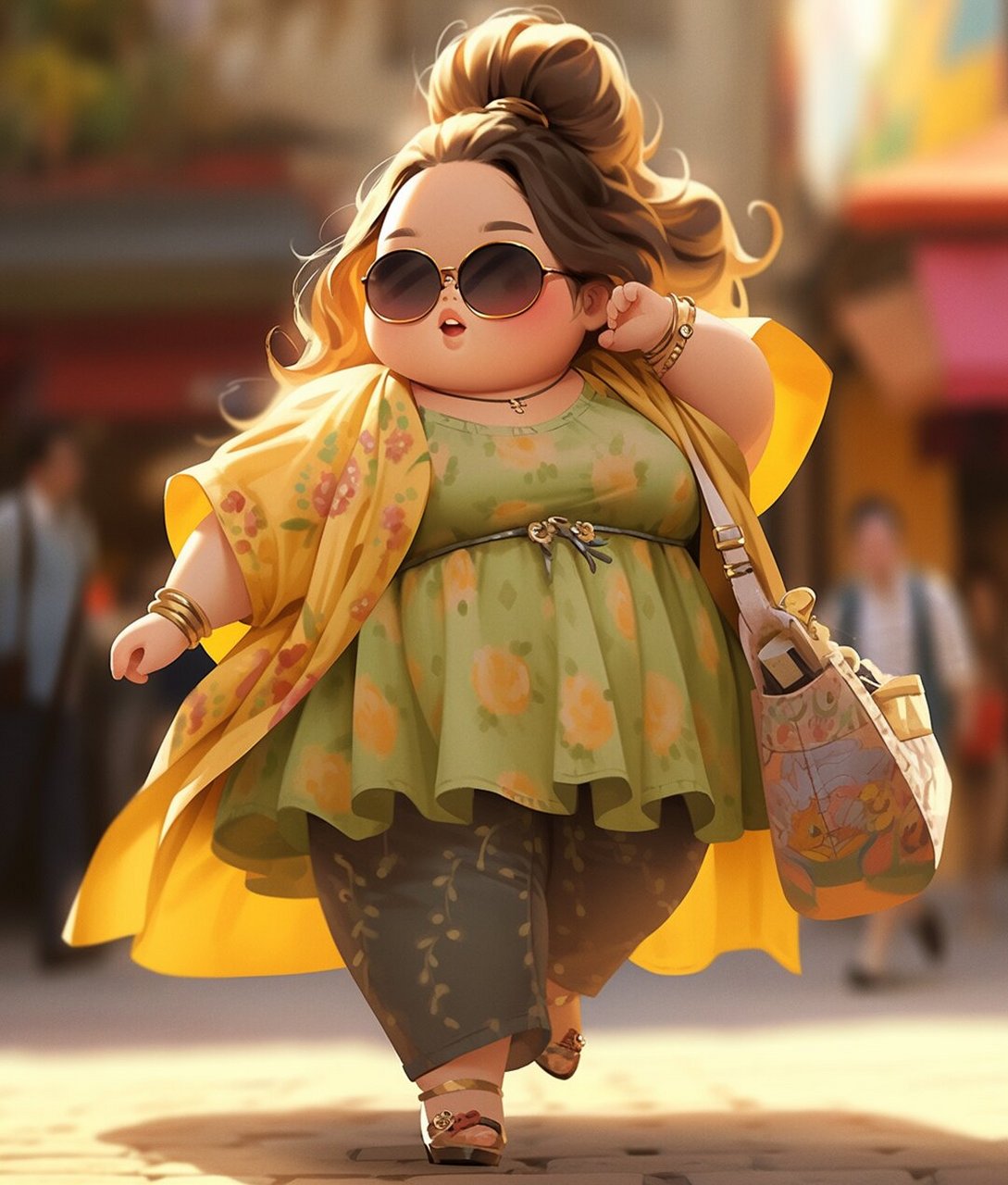 又拽又搞怪的富婆头像|快艾特你姐妹来