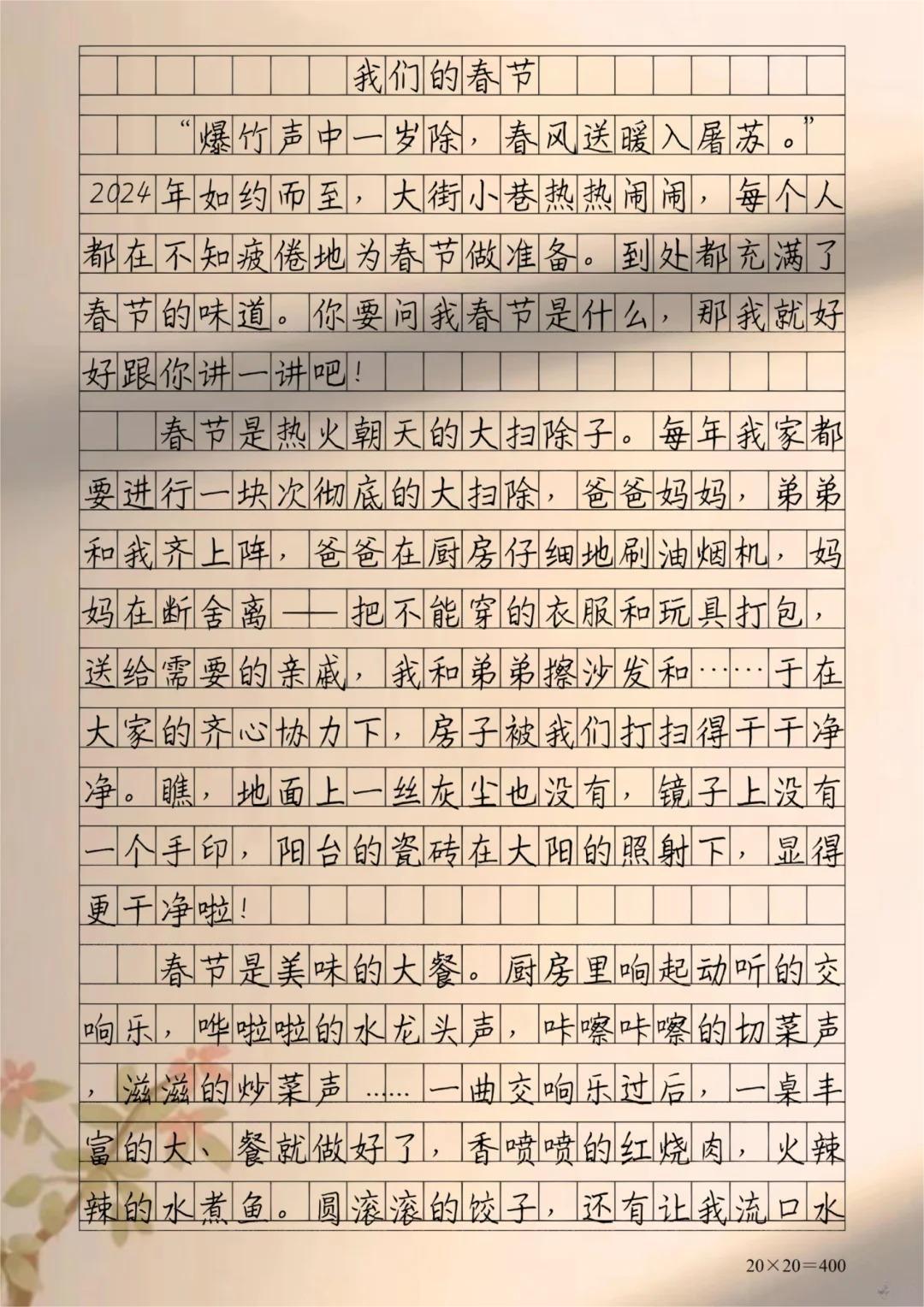 关于春节的作文插图图片