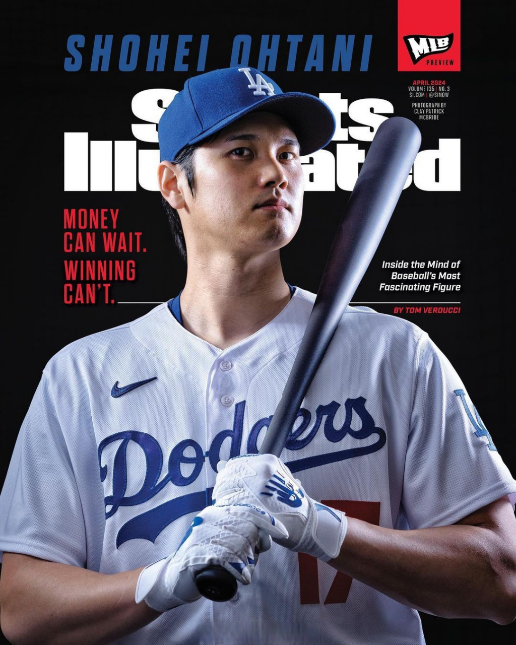 最新一期封面人物.#大谷翔平