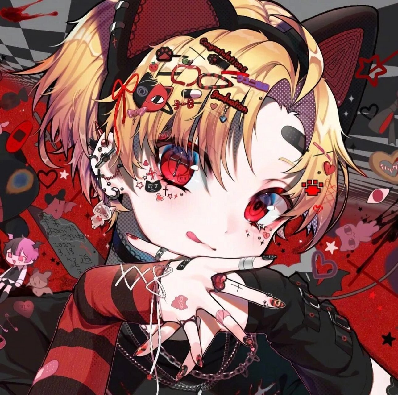 非主流不良少女头像.