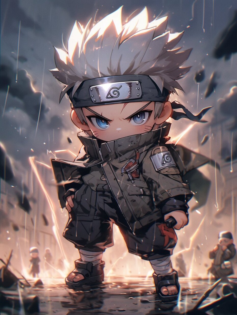 卡卡西高清壁纸——我愿称之为萌萌卡卡西 我愿称之为萌萌卡卡西,没人