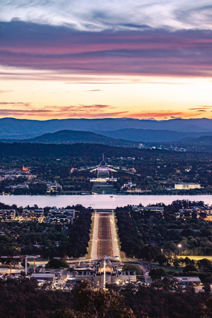 堪培拉 |mount ainslie
