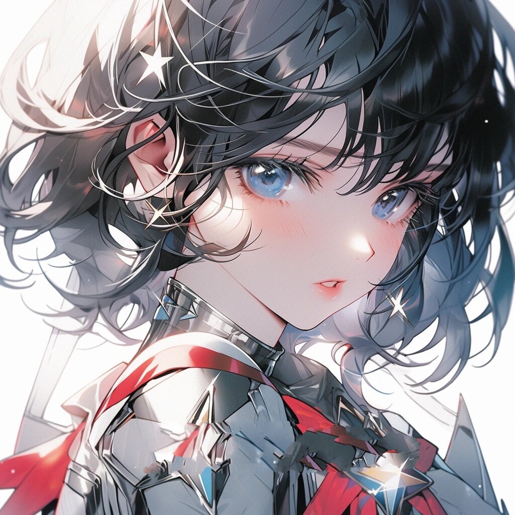 机甲少女头像(二) 78又一组超酷的机甲少女,机械姬 78未来感,破碎