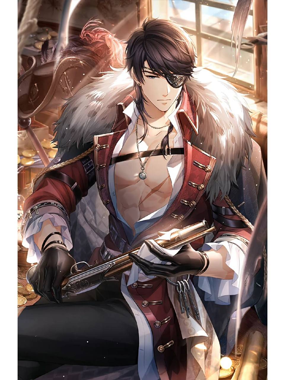 高清卡面分享‖恋与制作人七夕95 #乙女游戏# #壁纸# #卡面# #恋与