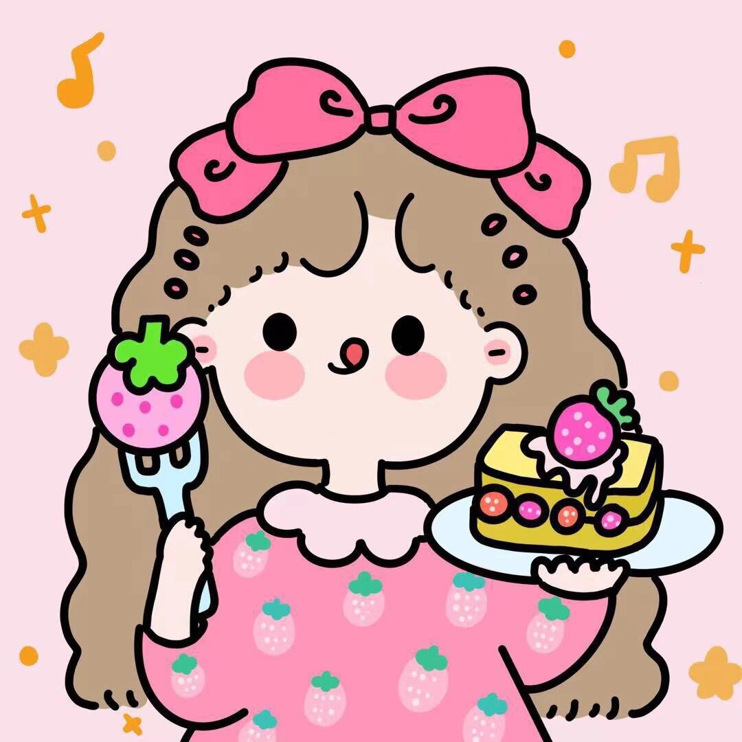吃货小头像来了简笔画小头像