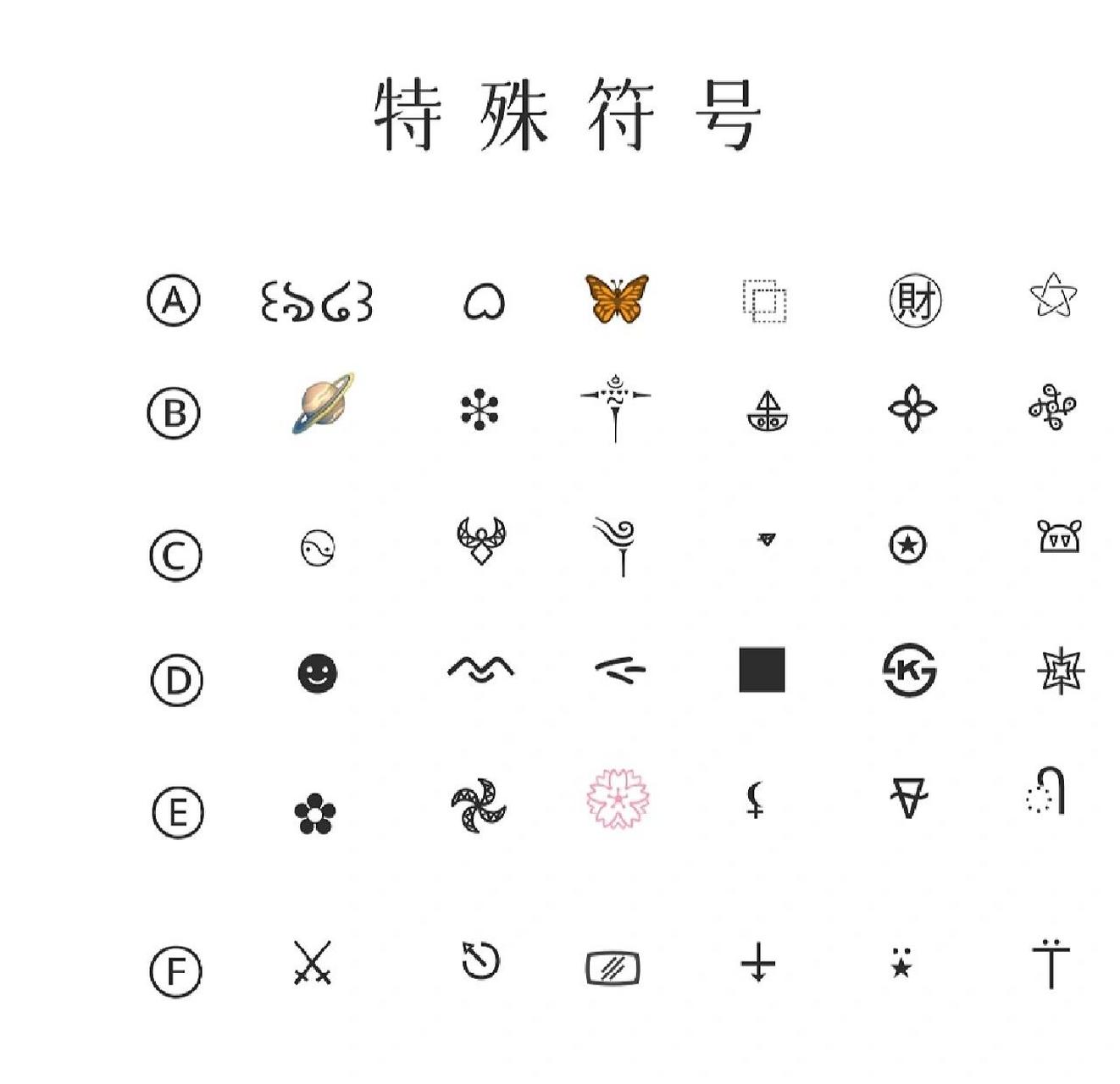 王者id‖特殊符号 1.