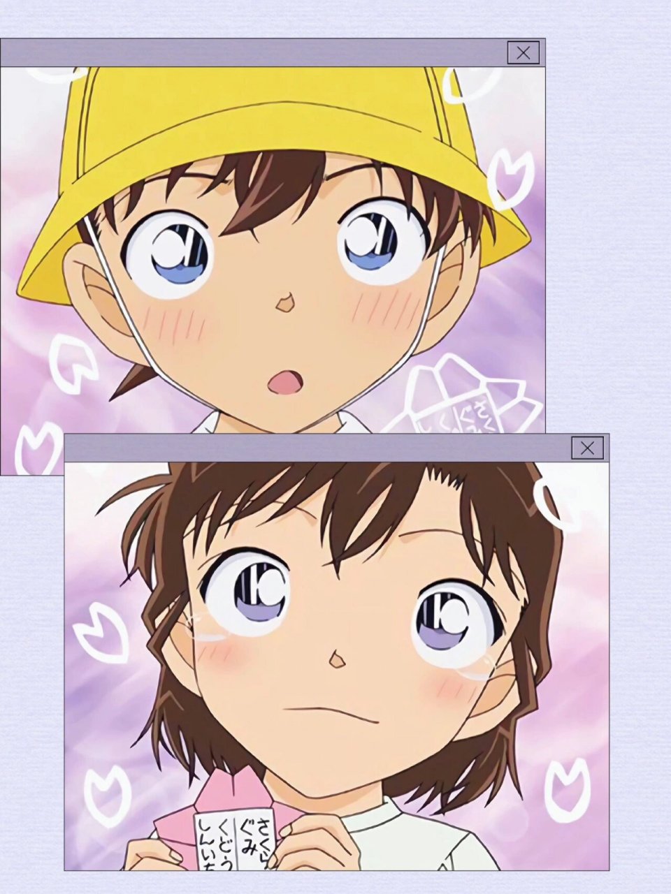 新兰情头91樱花班的回忆7815新一小兰 工藤新一7815毛利兰