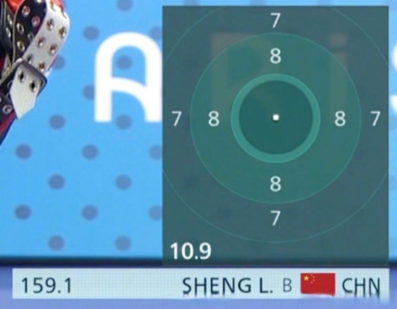 【#盛李豪这一枪和靶心重合了#】盛李豪10.9环 光靠干饭就 打出10.