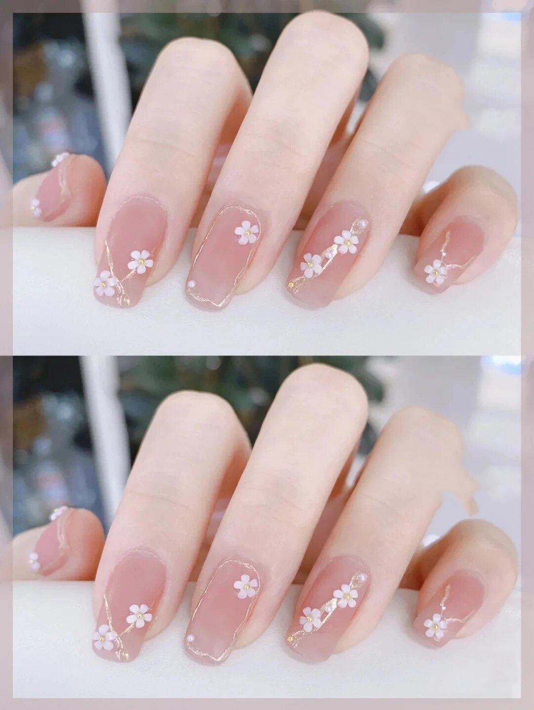 备婚之婚纱照美甲