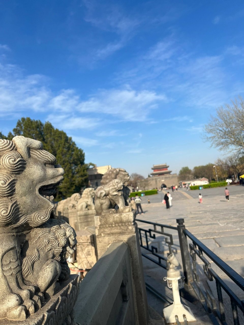宛平城半日游之卢沟桥 宛平城西门出来过马路便是卢沟桥景区,门票每人