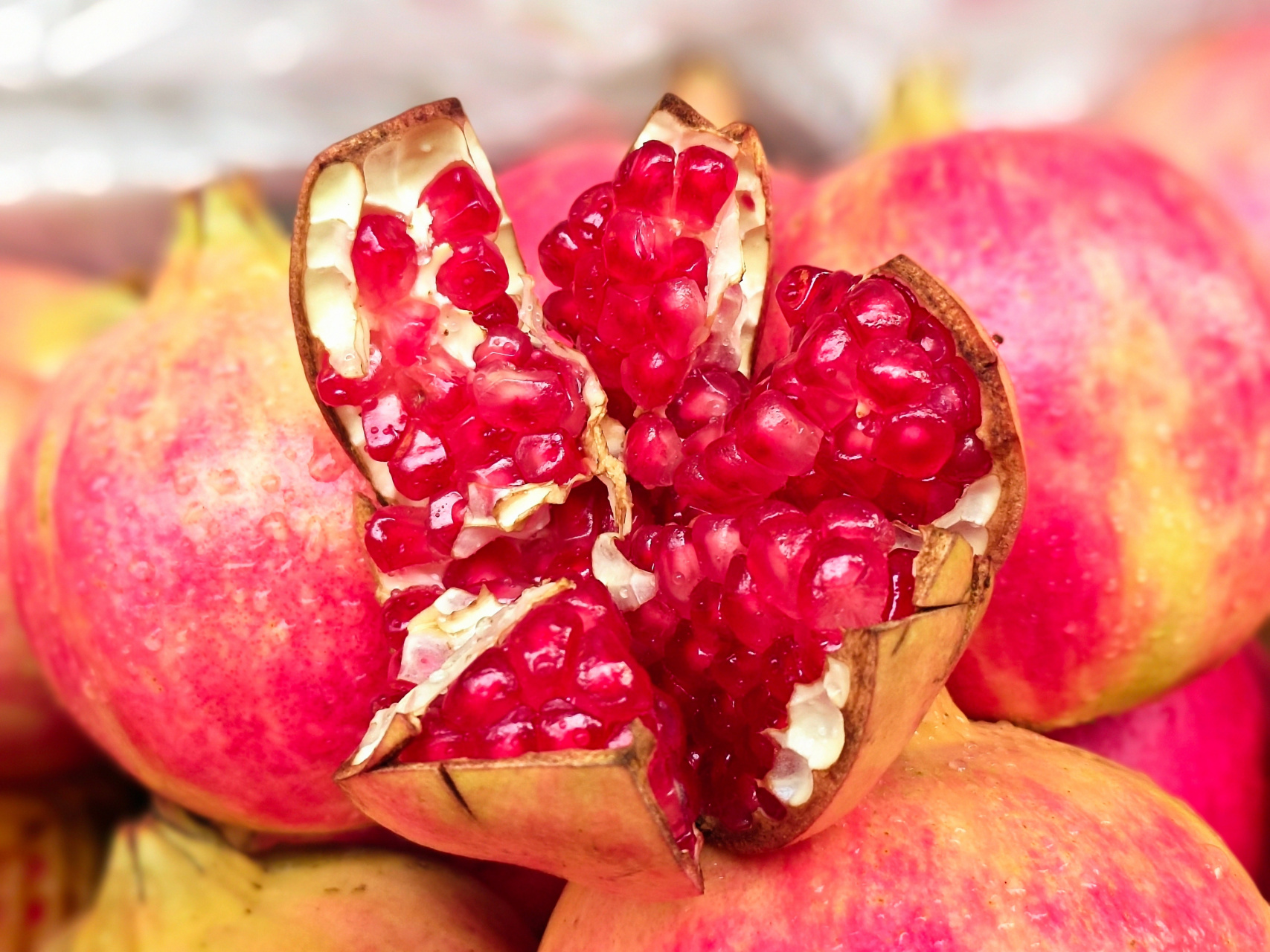 又到吃石榴的季节啦,攀枝花和会理的突尼斯软籽石榴还是小有名气的有