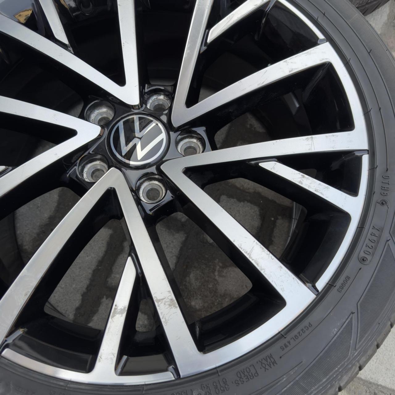 大众新朗逸plus轮毂轮胎17寸豪华版原装拆车宝来高尔夫途安速腾升级