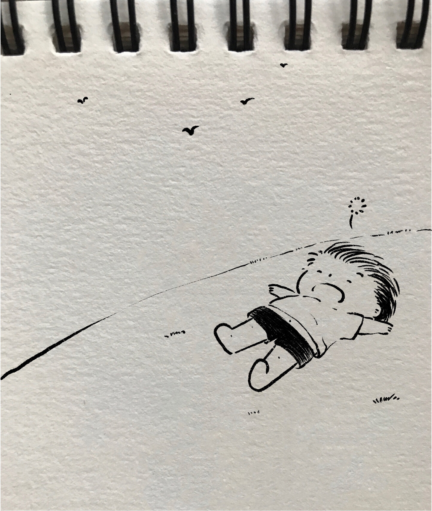 超可爱简笔画·自尊自爱 自由自在