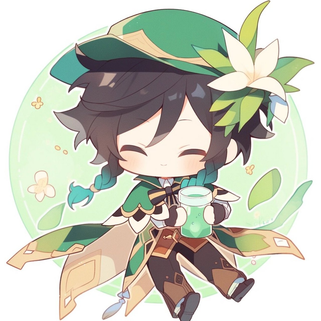 原神|超可爱的温迪 我现在会为你歌颂美好的万物万象,四季轮转,四风从