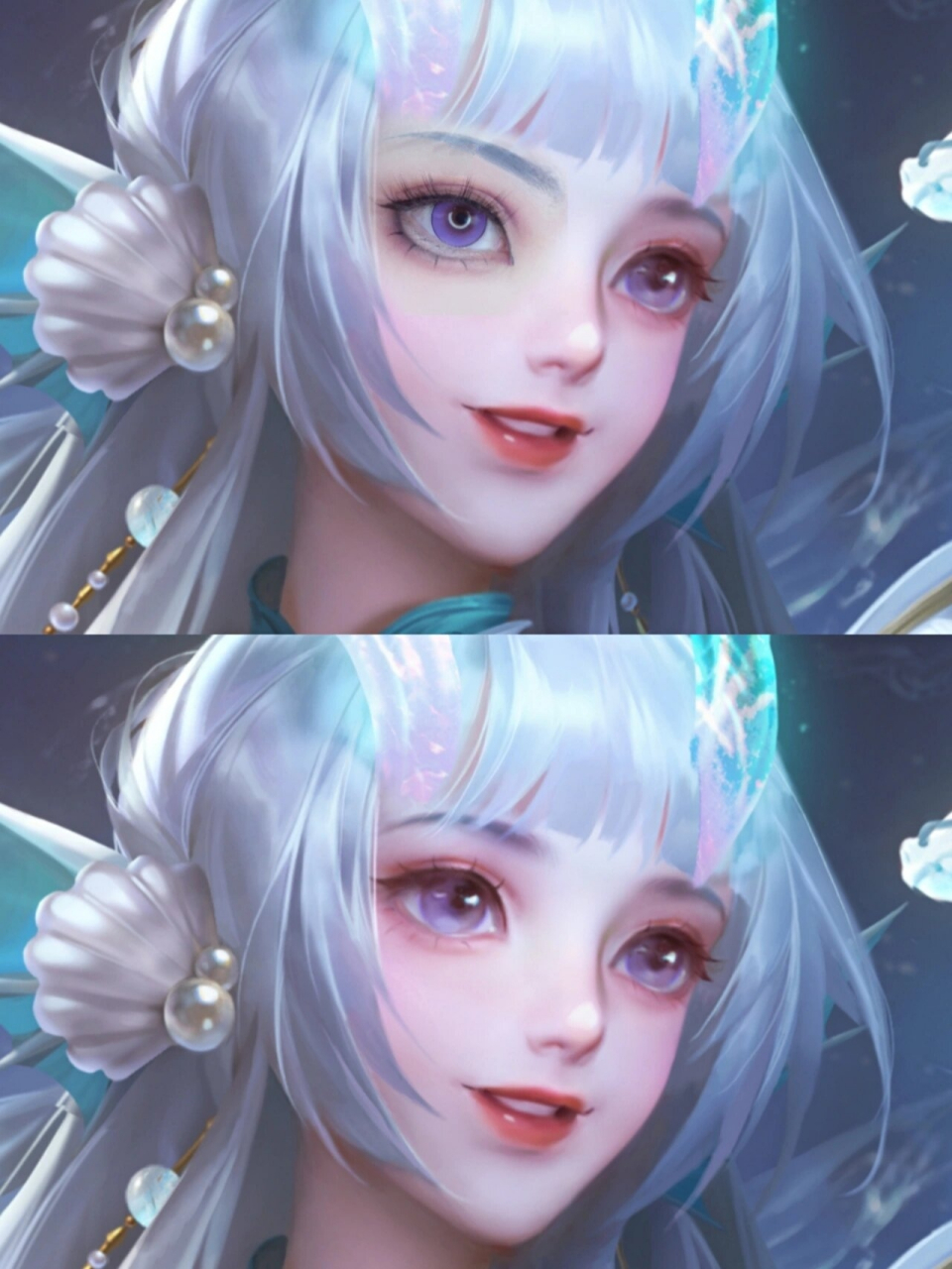 王者荣耀西施小龙女游龙清影cos眼妆仿妆 三重水印防止盗图 想看什么