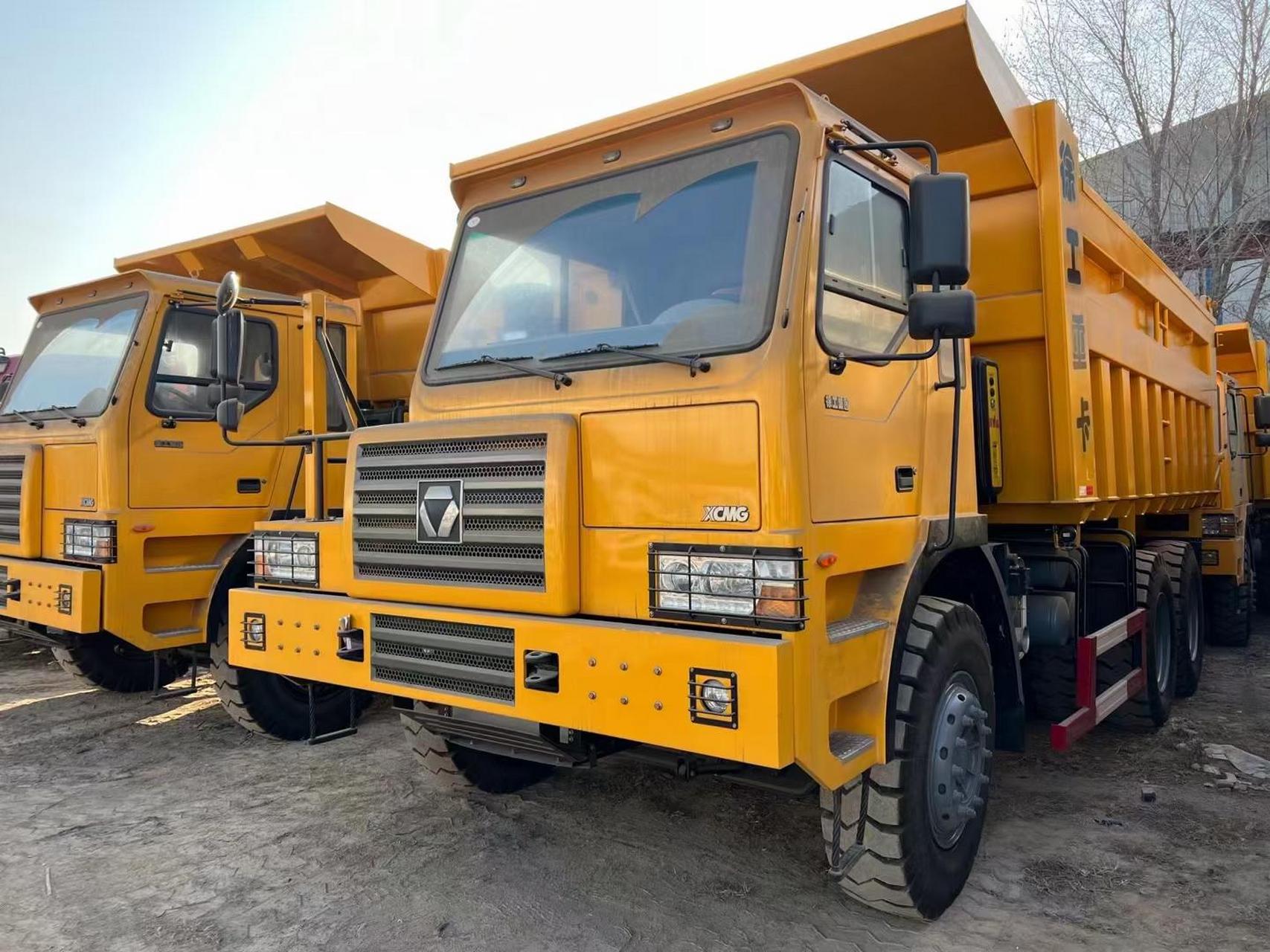 矿山宽体车 徐工90型矿车库存新车,底盘:蓬翔19t前桥,带驻车制动,蓬翔