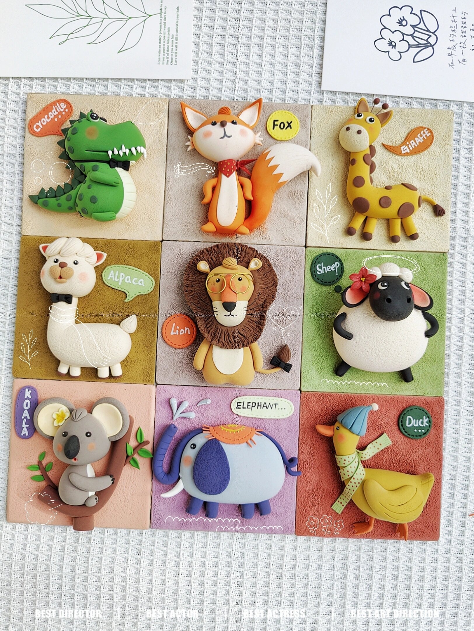 超轻粘土 / 进来动物园集合啦!