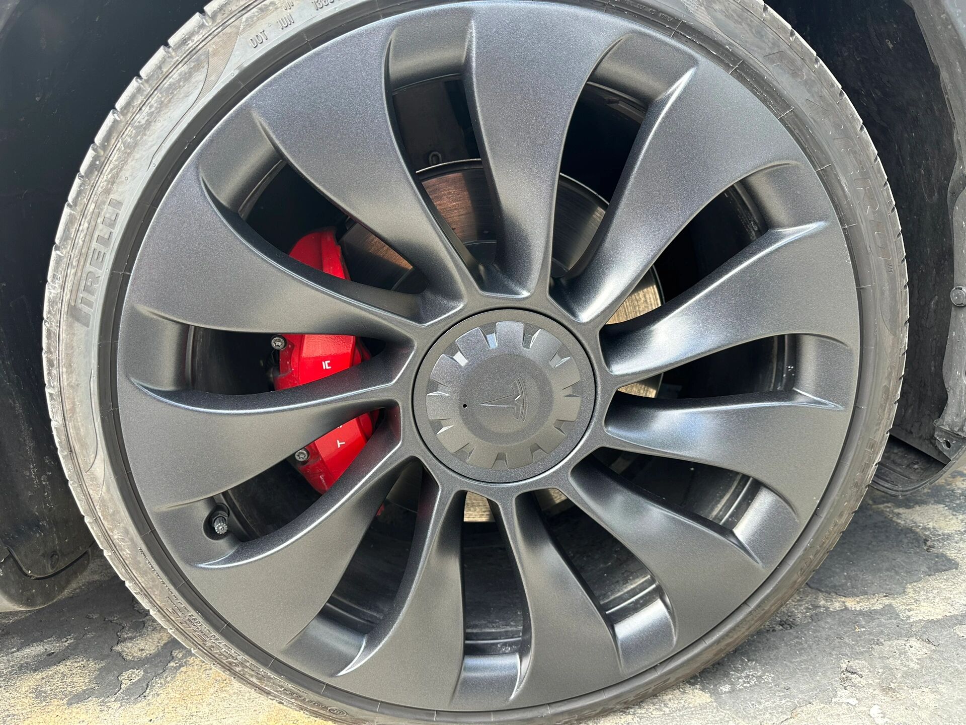 特斯拉 轮毂 修复