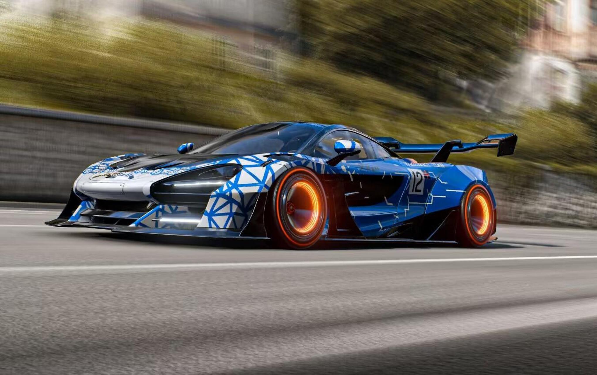 巅峰极速涂装定制!迈凯伦720s仿塞纳!