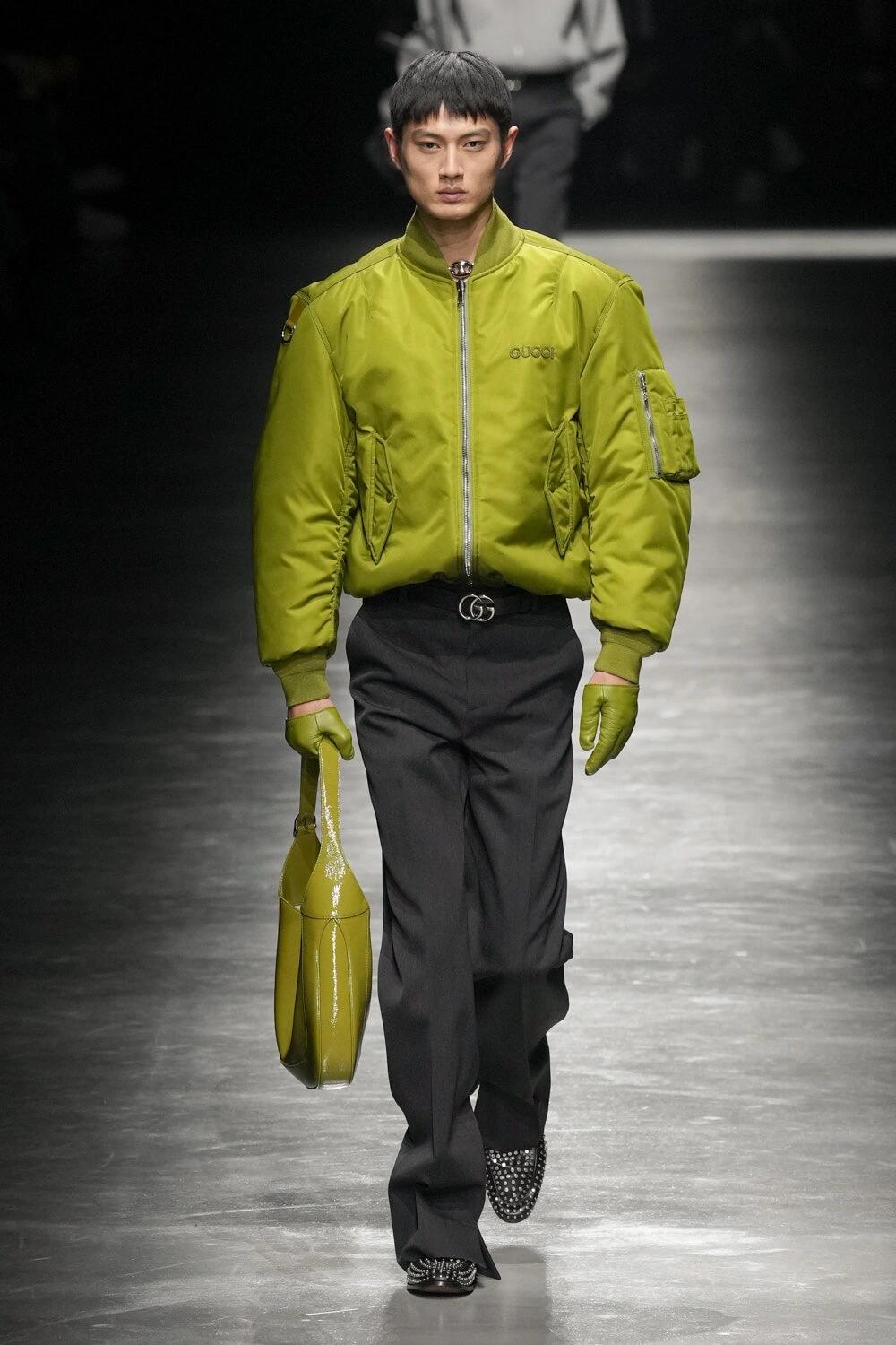 🐲龙腾精英6位模特演绎gucci f/w 2024 menswear milan古驰2024