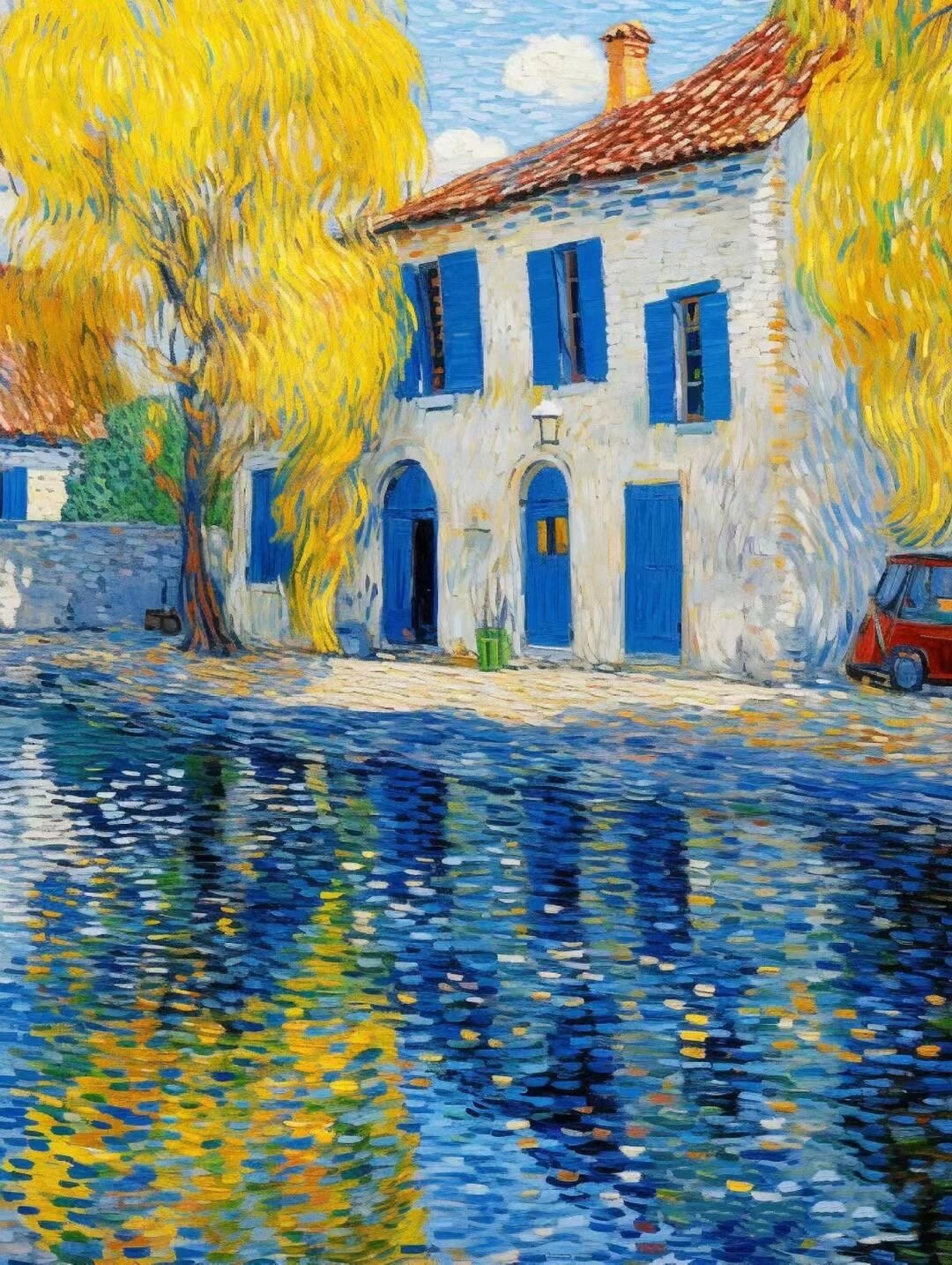 经典画作梵高风格