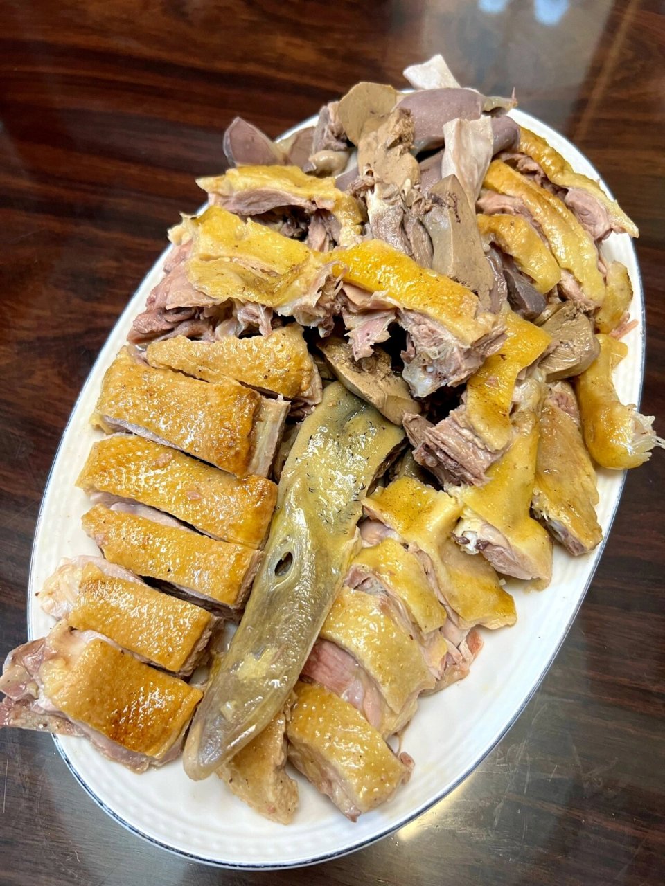 美食教程分享 | 开胃的酸辣藠头白切鸭 七月节,说真的"没有一只鸭子能