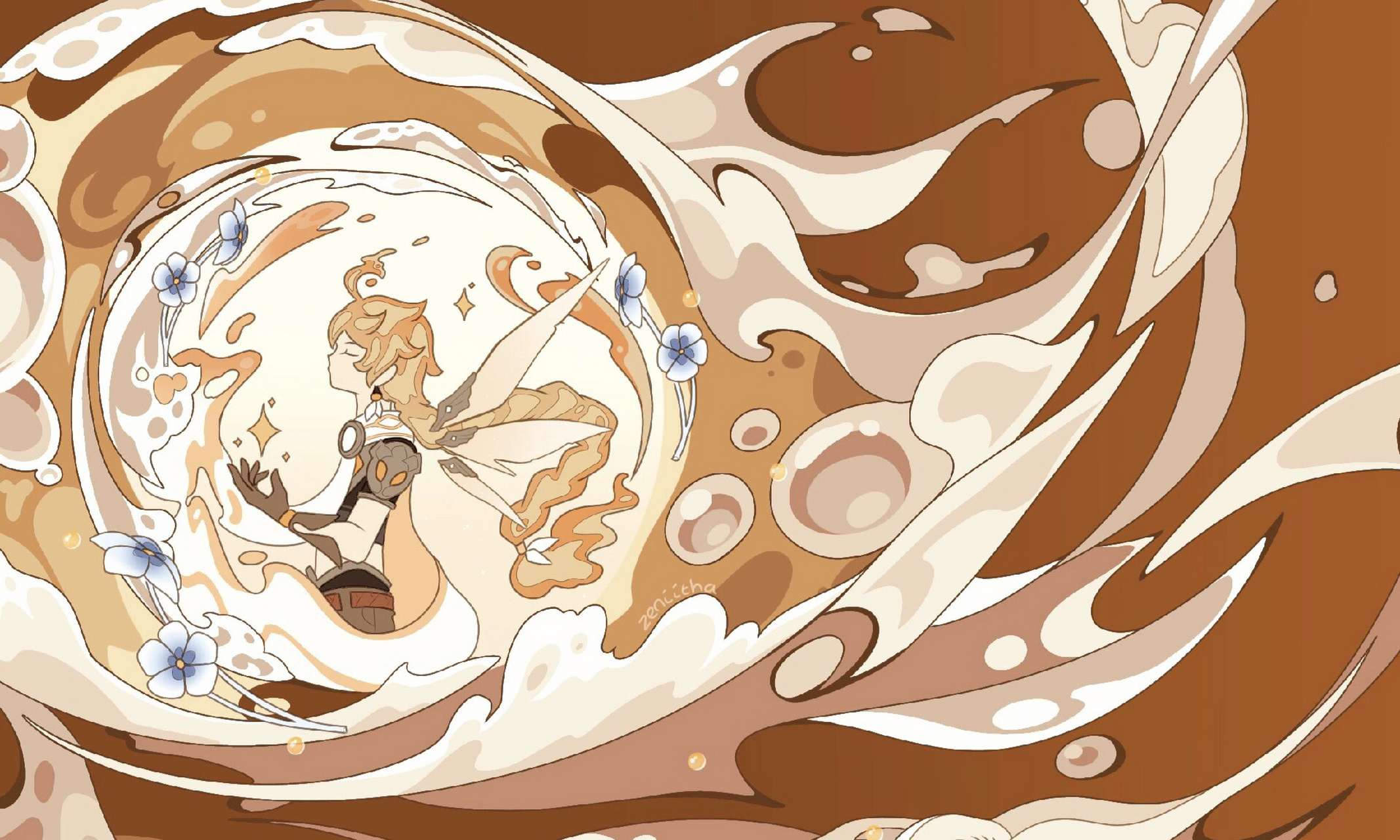 原神海岛风壁纸