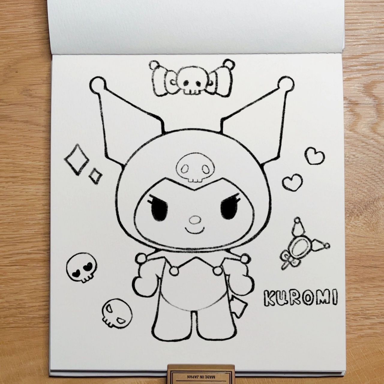 库洛米/三丽鸥/铅笔线稿/简笔画 "让生活被治愈"colin手绘 94手绘