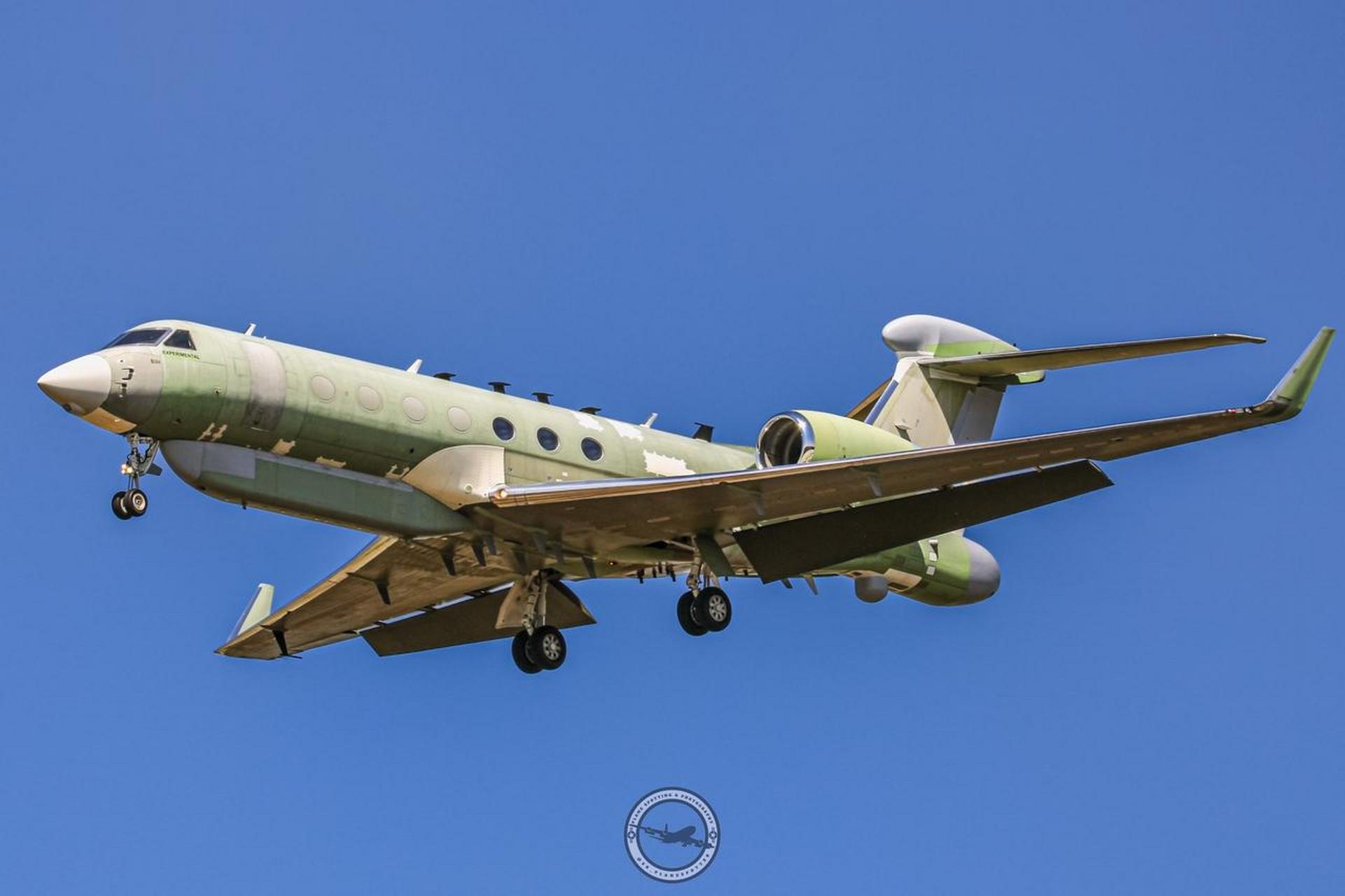 澳大利亚空军的mc-55a"游隼"电子战飞机(n584ga) .是四架游隼之一.