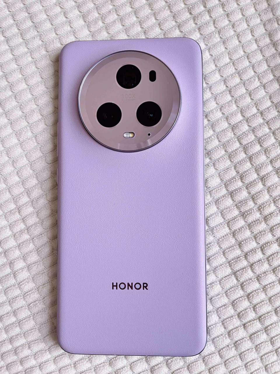 荣耀magic 5 pro 素皮紫色 友友们,抢到啦!