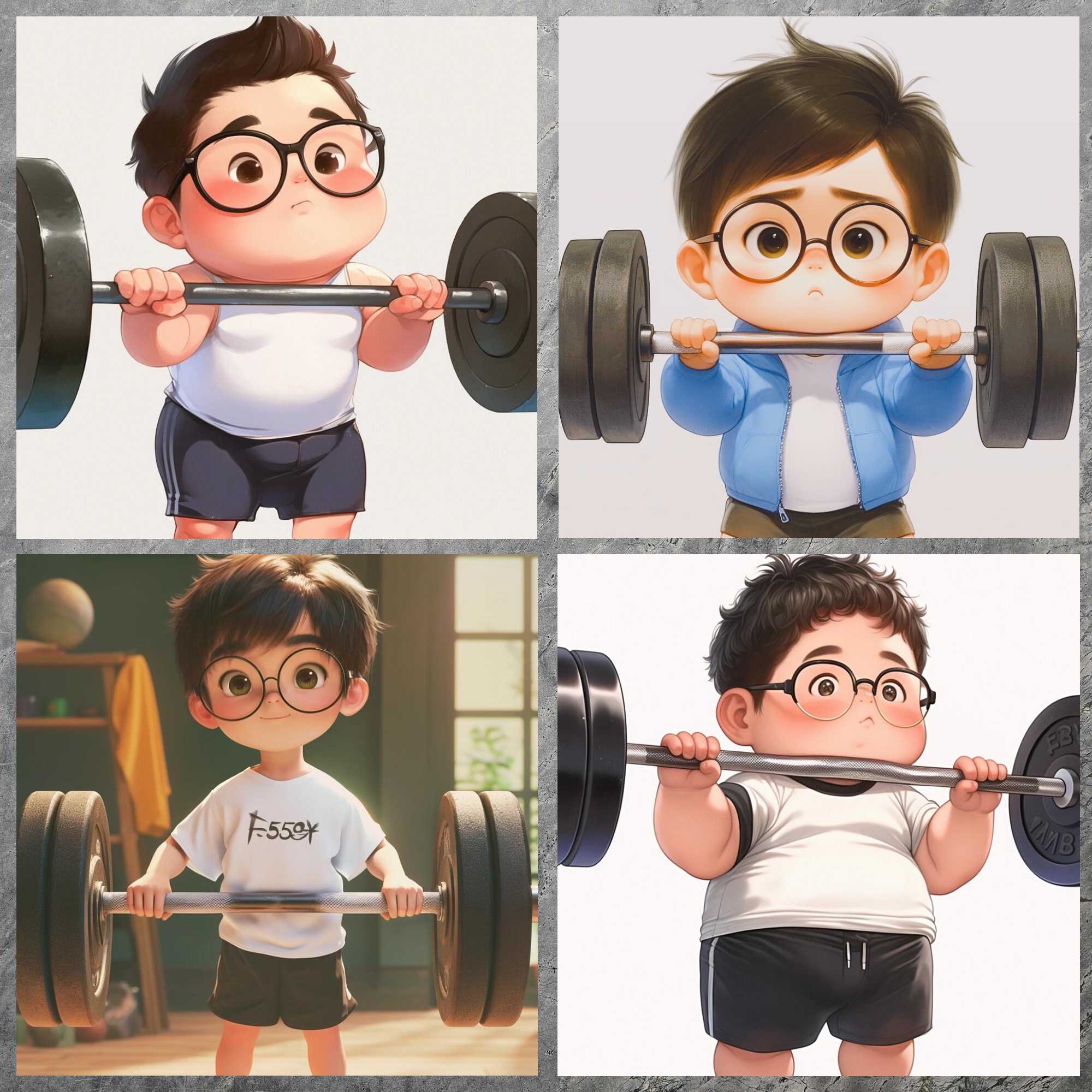 招募健身头像寻找专属撸铁男神