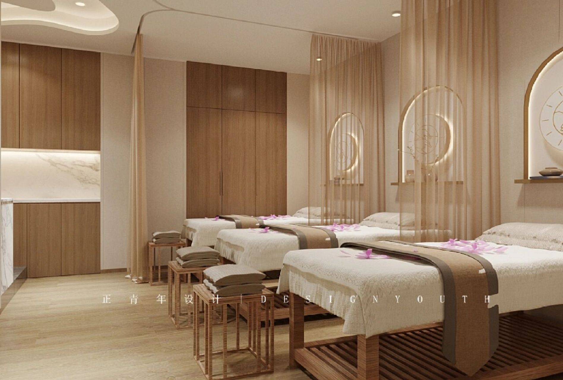 推拿馆设计|注意这三点,理疗空间也有高级感 正心