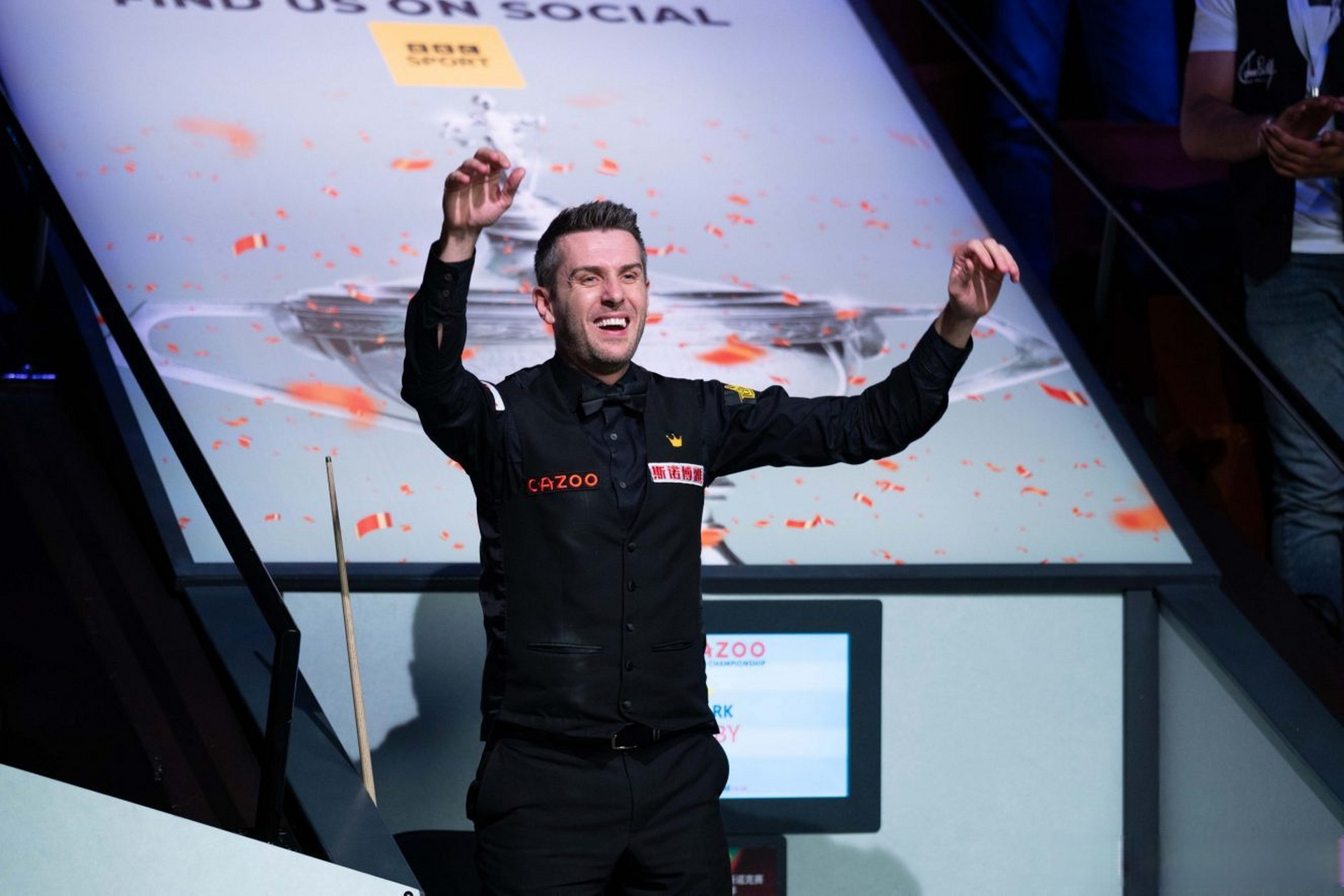 塞尔比147# 达赫迪:在决赛中打出147分,对马克-塞尔比来说只是忠档