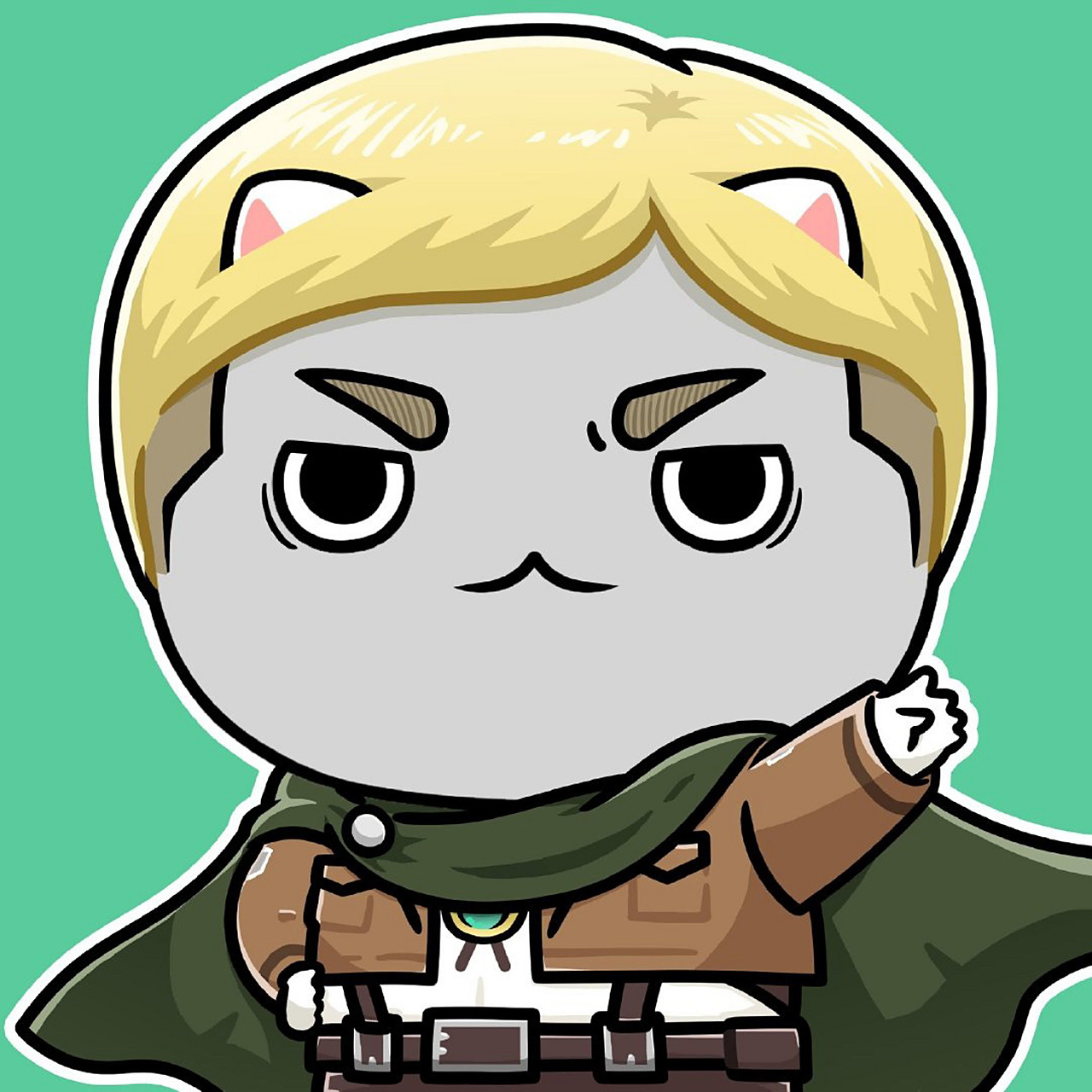 《如果历史是一群喵》——年糕